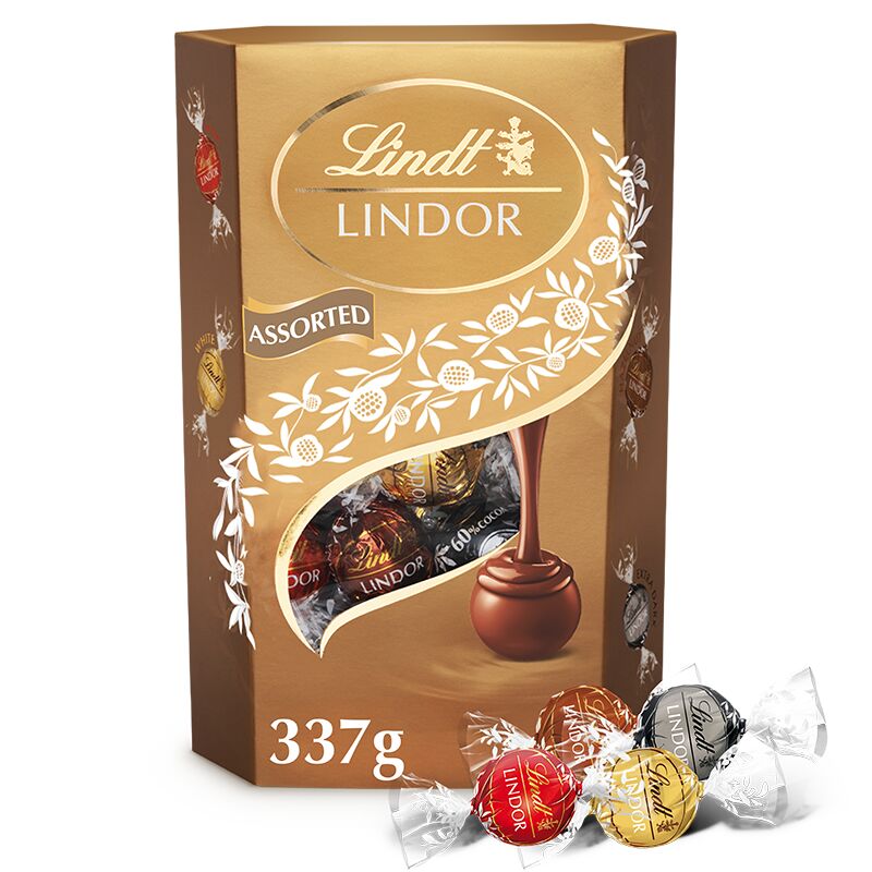 Lindt LINDOR Assorted Chocolate Truffles Box