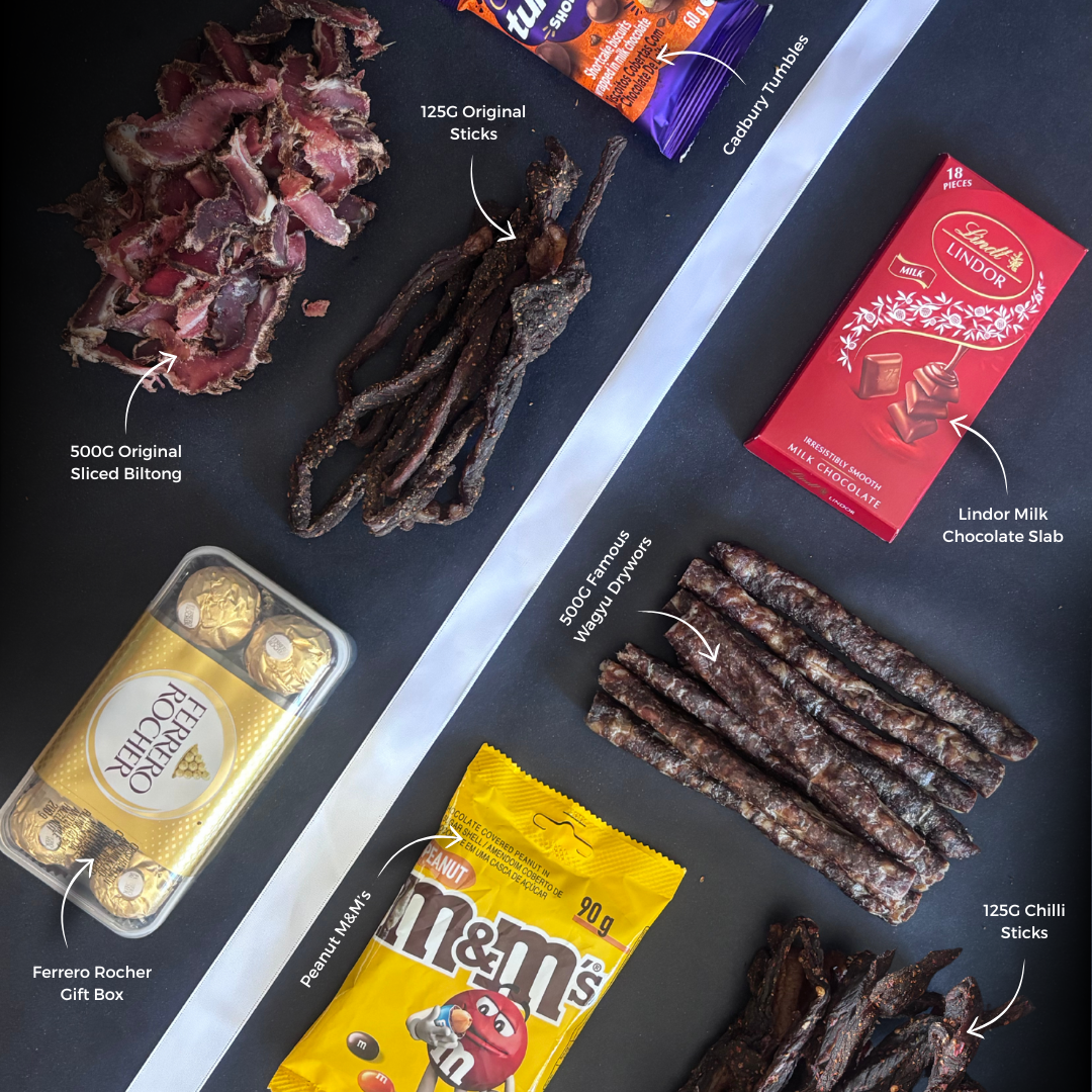 Biltong Boytjies Get Well Soon Gift Basket