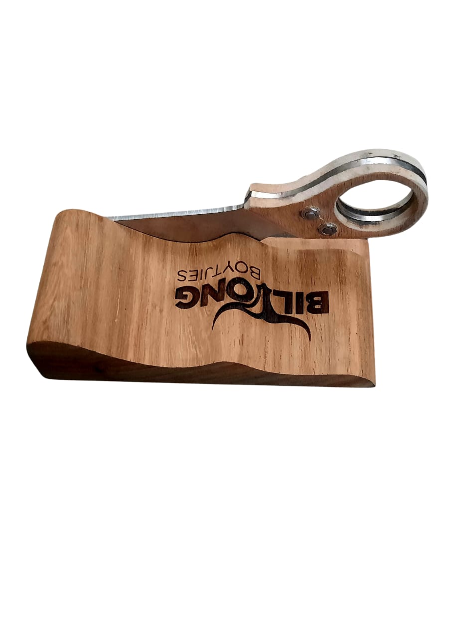 Biltong Boytjies Hand-Made & Engraved Mini Biltong Cutter