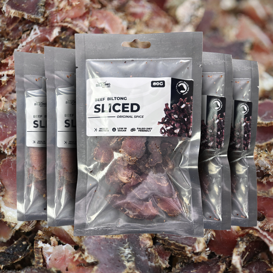 Sliced Biltong Snack Pack Sets