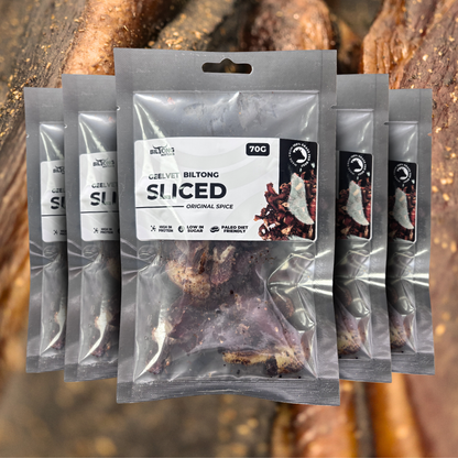 C Grade Sliced Biltong Snack Pack Sets