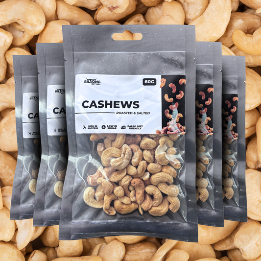 Roasted and Salted Cashews Snack Pack Sets