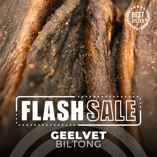 FLASH SALE: Boytjies C-Grade Geelvet Biltong
