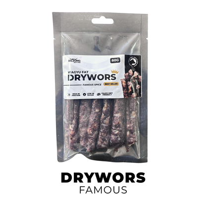 Famous Wagyu Drywors Snack Pack Sets