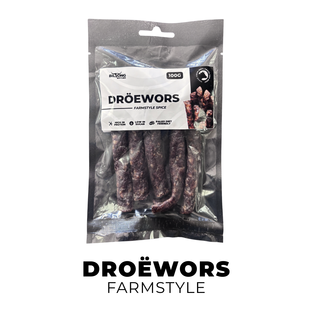 Farm Style Dröewors Snack Pack Sets