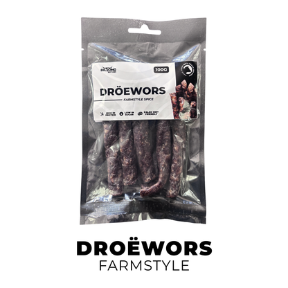 Farm Style Dröewors Snack Pack Sets