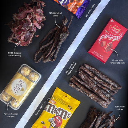 Biltong Boytjies Get Well Soon Gift Basket