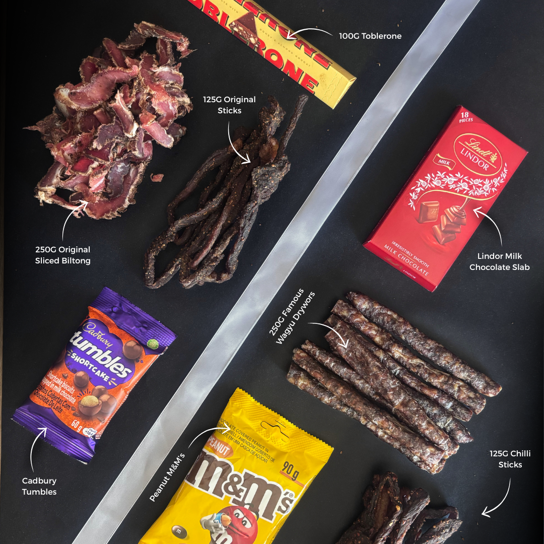 Biltong Boytjies Get Well Soon Gift Basket