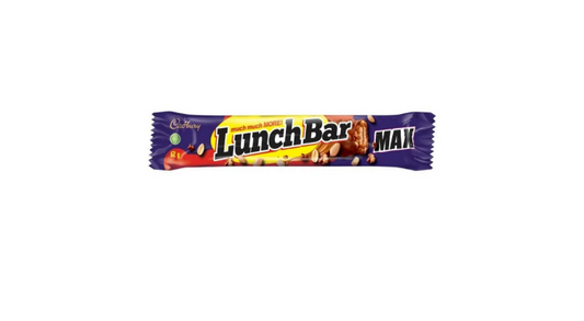 Cadbury Lunch Bar Max Milk Chocolate Bars (62g)
